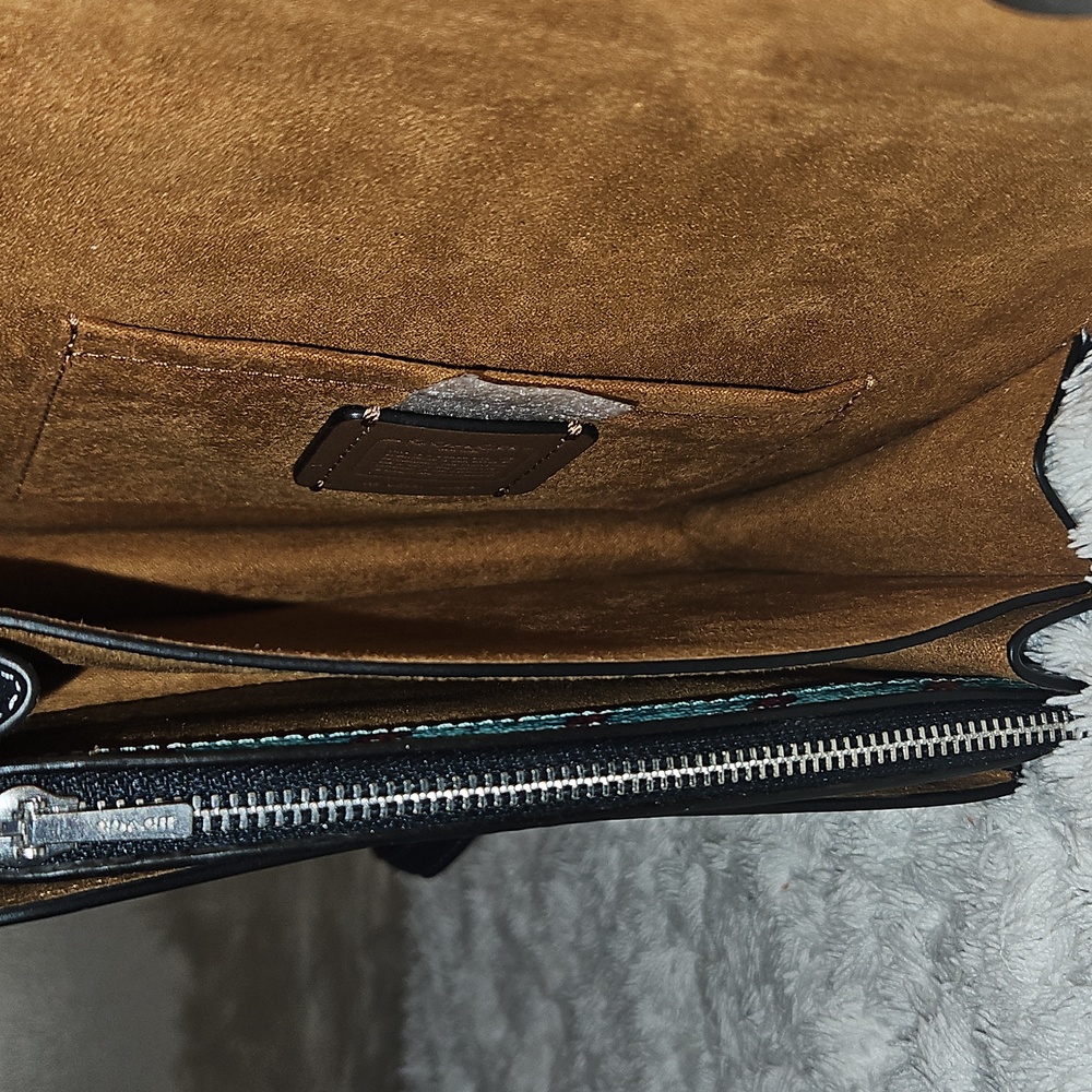 NWT Coach Mini Klare Crossbody. Houndstooth Print - Picture 11 of 14